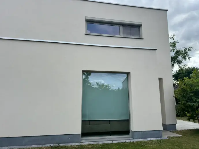 Crepi gevel na de werken de pinte